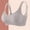Gray, variant on Riecok Comfort Bras for Women Wireless Seamless Push Up Soft Breathable Daliy Sport Bras Beige L