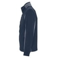 thumbnail image 3 of SOLS - Forro polar contraste cremallera completa Modelo Nordic Hombre caballero (Marino/Gris medio), 3 of 3