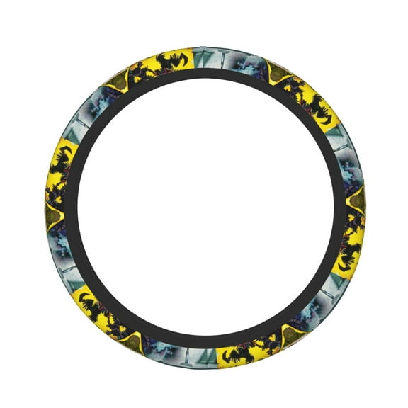 The Legend Of Zelda Elastic Steering Wheel Cover Stylish Neoprene Decorative Car Accessories for Universal Auto