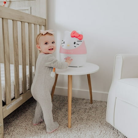 

Adorable Ultrasonic Cool Mist Humidifier for Kids 1 500 Sq Ft Coverage 24 Hour Run Time - Hello Kitty practical practical practical
