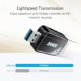 thumbnail image 3 of Anker 2-in-1 USB 3.0 Memory Card Reader for SDXC, SDHC, SD, MMC, RS-MMC, Micro SDXC, Micro SD, Micro SDHC Cards, 3 of 7