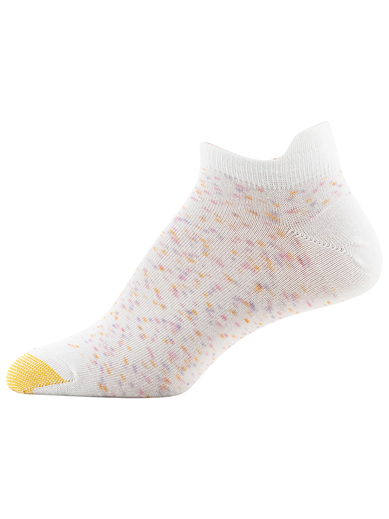 GoldToe Edition Women's Confetti Tab Socks Assorted, 6 Pairs, Size 6-9