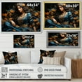 thumbnail image 4 of Designart "The Essence of Indian Art" Indian Floater Framed Canvas Art Print, 4 of 7