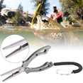 thumbnail image 4 of Kit de herramientas para pesca al aire libre con removedor de anzuelos, alicates, tijeras, cortador de línea y bolsa de aparejos de 15,5 cm, 4 of 8