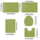 thumbnail image 2 of Juego de 5 alfombrillas de baño de espuma antideslizantes, suaves, absorbentes, lavables a máquina y de secado rápido para un baño familiar seguro y cómodo. Aestivo | Verde | AESTIVO, 2 of 7