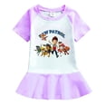 thumbnail image 3 of 2024 vestido de verano para niñas, vestidos de princesa empalmados de la Patrulla Canina de dibujos animados de algodón para niñas de 1 a 6 años, ropa de cumpleaños, 3 of 5