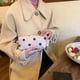 thumbnail image 4 of Bolsa de belleza de pana Otoño Invierno Vintage de maquillaje Casual para niñas adolescentes JShteea Para Estrenar, 4 of 8