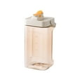 thumbnail image 1 of Sonducket Dispensador grande de bebidas frías para refrigerador, olla para refrigerador, olla para bebidas con grifo, hervidor Kits de desorden para acampar blanco cálido, 1 of 6
