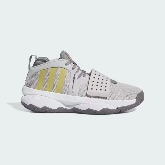 Ad-id-as Mens Dame 8 EXTPLY Basketball Shoes Gold Metallic Grey 10.5 / 12 IG8086
