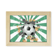 thumbnail image 1 of Radial futbol Deportes Futbol Escritorio de madera Arte Pintura 6x8 pulgadas marco de foto foto, 1 of 4