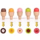 thumbnail image 4 of Juego de juego de simulación de carrito de helado de madera | Camión de helados artificiales de juguete | Juego de rol interactivo e imaginativo | Desarrollo de habilidades motoras de aprendizaje, 4 of 7