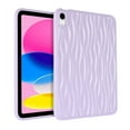 thumbnail image 3 of Case for iPad 10th Gen 10.9" 2022 A2757/A2777/A2696, Luxury Slim Fit TPU Back Protective Shock-Absorption Corner Protection Lightweight Soft Cover for iPad 10th Generation, Purple, 3 of 8