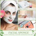 thumbnail image 3 of Esponjas faciales comprimidas Sieral 120 piezas con contenedor, 3 of 6