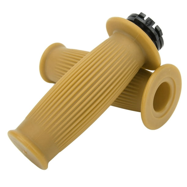 Empuñadura del acelerador, 1 par de empuñaduras del acelerador de motocicleta de 25/28 mm, manillar de motocicleta de rendimiento sólido