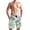 Chinese Cranes Birds and Flowers, variant on Dailycode Men's Quick Dry Swim Trunks Beach Shorts Casual Summer Board Shorts with Pockets, Chinese Cranes Birds and Flowers
