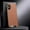 Brown, variant on Allytechgroup iPhone 16 Pro Case with Camera Lens Protector, Slim Fit PU Leather Hard PC Anti-Fingerprint Shockproof Bumper Lightweight Phone Case for Apple iPhone 16 Pro, Brown