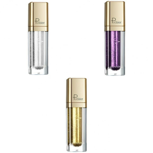 3pcs Diamante de ojos Lápiz Cosméticos Regalos shamjiam Sombra de ojos líquida