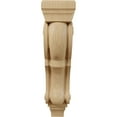 thumbnail image 2 of Ekena Millwork 8"W x 9"D x 30"H Large Jumbo Traditional Wood Corbel, Cherry, 2 of 4