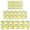 Yellow Lemon Fruit-1, variant on Yellow Lemon Slices Green Pattern Kitchen Rugs Sets Of 3,Kitchen Runner Rugs Non Skid Washable,Decorative Kitchen Floor Mats for Kitchen,Sink,Laundry,17"x30" 17"x47" 17"x59"