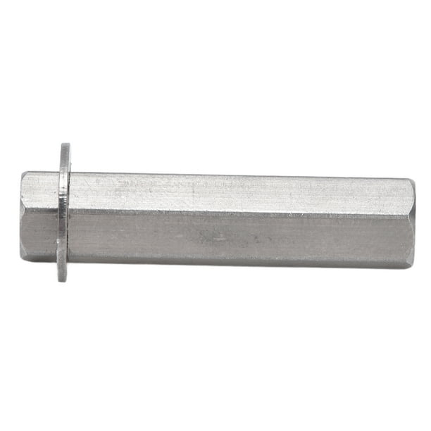 Stainless Steel Shaft,10Pcs Hex Shaft Rod Straight Metal Rod Shaft Rod Bar  Ultra Responsive 