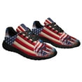 thumbnail image 6 of Patriotic Horse Print Sneakers Lightweight Comfortable Running Shoes for Men Women Black Size 8.5, 6 of 7