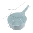 thumbnail image 2 of MLINS Plastic Water Ladle for Home Use with Ergonomic Handle Assorted Color Large Capacity 2pcs, 2 of 8