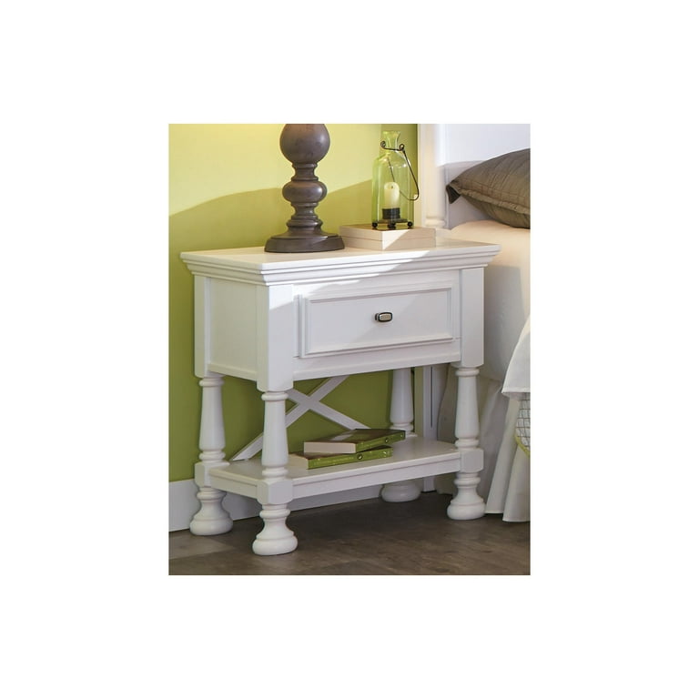 Signature Design by Ashley Casual Kaslyn 1 Drawer Nightstand White