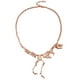 thumbnail image 5 of Collar de esqueleto de dinosaurio Oro rosa, 5 of 8