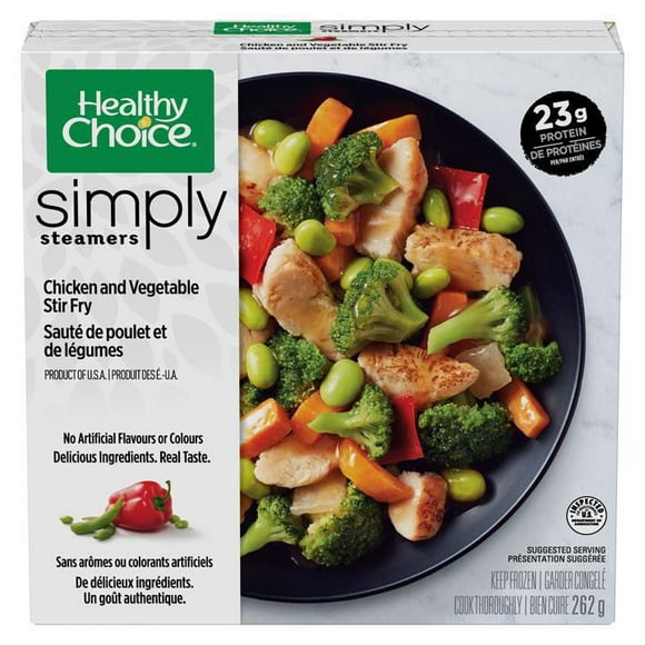 Sauté de poulet et de légumes Healthy Choice Simply Steamers 262g