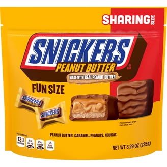 SNICKERS Butterscotch Scoop Candy Bars, Fun Size, Milk Chocolate