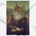 thumbnail image 2 of Funny Cat Meowna Lisa Modern Art Men's Graphic T Shirt Tees Brisco Brands S, 2 of 6