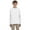White, variant on The Jerzees Youth 5.6 oz. DRI-POWER® ACTIVE Long-Sleeve T-Shirt - WHITE - S