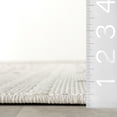 thumbnail image 2 of nuLOOM Jaxine Geometric Indoor/Outdoor Area Rug, 9' x 12', Jaxine Cream, 2 of 9