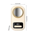 thumbnail image 3 of Rewenti Model Outdoor Hanging Waist Fan Portable Neck Mounted Usb Fan Long Battery Digital Display Fan, 3 of 5