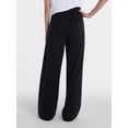 thumbnail image 4 of Athletic Works Women's and Women's Plus French Terry Wide Leg Pants, 31" Inseam, Sizes XS-4X, 4 of 5