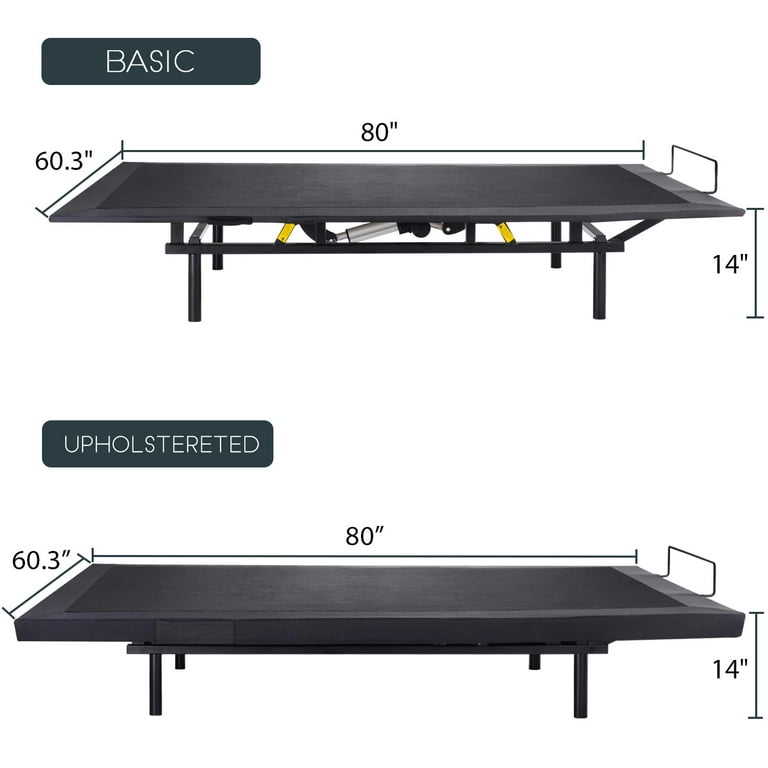 Einfach Anti Snore Electric Power Queen Size Adjustable Bed Base