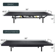 Einfach Queen Size Motorized Basic Adjustable Bed Base 2.0, Wireless Remote