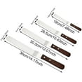 thumbnail image 3 of XZYYR Stainless Steel Icing Spatula Offset Spatula Frosting Spatula With Wooden Handle Tasty Kitchenware Set Pressure Cooker Cooker Pots, 3 of 8