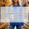 thumbnail image 3 of Women's Waffle Knit Sweatshirt Crew Neck Long Sleeve Drop Shoulder Casual Pullover Top, 3 of 7
