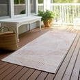 thumbnail image 6 of Addison Rugs Chantille Indoor/Outdoor Transitional Geometric Blush Washable Runner Rug, 2'3" x 7'6", 6 of 6