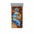 thumbnail image 2 of Beach Bedding Set with Sheet & Covers, Cavern Rocks by Pacific Waters with Australian Sea and Sky Landscape Road, Printed Bedroom Decor 2 Shams, 4 Sizes, Cream Blue, by Ambesonne, 2 of 3