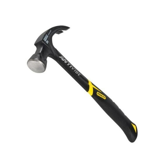 STANLEY - FatMax® AntiVibe All Steel Curved Claw Hammer 570g (20oz)