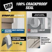 DAP DYNAFLEX ULTIMATE 10.1 Oz. Premium All-Weather Sealant, Clear 7079816201