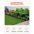 thumbnail image 6 of VEVOR Landscape Edging Border, 10Pcs 6 ft x 1.6 in Plastic Garden Edging with 60 Spikes, Sun-Resistant Flowerbed Borders, DIY Layout, No Dig Garden Edger Border Divider for Lawn Edgings for Yard, 6 of 6