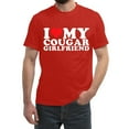 thumbnail image 2 of LUOGENLI T-shirts pour Homme pour Hommes T-Shirt de la Saint-Valentin à Lettres Imprimées Manches Courtes Col Rond T-Shirt Floral Tendance Mode Chandail de Base T-shirts pour Hommes T-shirts Graphiques Pâques Rouge G, 2 of 3