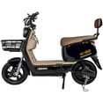 thumbnail image 2 of Bicicleta Electrica Luz Led Scooter 50 Km/h 3 Velocidades Café Bizmo, 2 of 7
