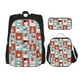 thumbnail image 1 of Easygdp Warm Christmas Memories Mochila para Niños y Niñas con Set de Caja de Almuerzo y Estuche para Lápices 3 en 1, Mochila Escolar Estampada para Adolescentes, 1 of 7