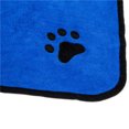 thumbnail image 2 of COOPHYA 1Set Dog Towels for Drying Blue Microfiber Fast Dry Pet Bath Robe for After Bath M Size, 2 of 6