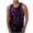 Purple, variant on Xysaqa Men's 3D Print Novelty Tank Tops, Summer Casual Sleeveless Tee Fashion Graphic Gym Workout Bodybuilding Shirts (Available in Big & Tall)