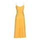 thumbnail image 4 of Vestido largo abotonado sólido con cuello en V y cinturón para mujer Fridja  nalpqowj4707, 4 of 9